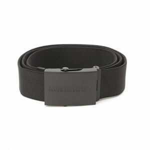 Mammut Logo Belt black(マムート ロゴ ベルト ブラック/黒）フリーサイズ 新品未開封未使用品