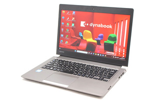 良品 フルHD 13.3型 TOSHIBA dynabook R63/J Windows11 八世代 i5-8250u 8GB 256GB-SSD カメラ 無線 Office付 中古パソコンWin11 税無