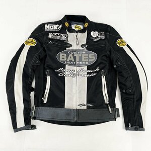 BATES ベイツ メッシュジャケット Lサイズ 防風インナー付き◆バイク用品 [N7871]