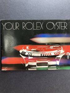 1982年 ロレックス オイスター 冊子 ROLEX OYSTER booklet catalog 5513 1680 1016 1675 1665 1655 1019 6694 16013 16000 5500 16014 1500