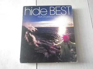 CD hide BEST PSYCHOMMUNITY ヒデ X-JAPAN エックス・ジャパン 音楽アルバム ピンクスパイダー 限界破裂 他 18曲