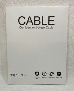 B4J320◆新品◆ UYOUNG CABLE Confident Anti-break Cable USB Sync and Charging Cable ブラック色 3M 3本セット 急速充電 充電ケーブル