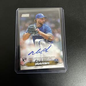  topps stadium club 2024 autograph card alec marsh 直筆サインカード 