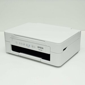 ▽504818 【美品】EPSON インクジェットプリンター 複合機 Colorio 動作確認済 ノズルチェック済 純正インク付 EW-052A 2023年 エプソン