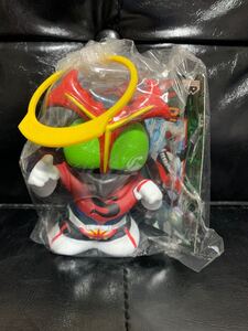 仮面ライダーストロンガー　フィギュア　貯金箱　ソフビ　