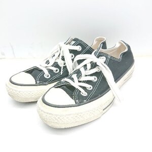 ◇ Θ CONVERSE コンバース 7TH01 スニーカー サイズ4 ブラック レディース E