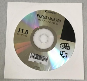 【キャノンプリンター　PIXUS CD-ROM】　MG6330　設定用　