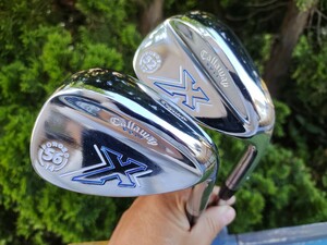 Callaway X-forged 52&56 crome mirror finish 