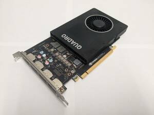 簡易チェック済み グラフィックボード Quadro P2000 GDDR5 5GB