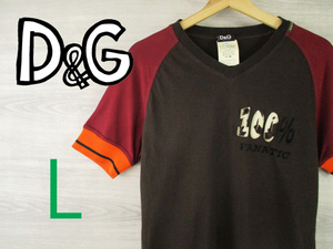 DOLCE&GABBANA D&G●ドルチェ＆ガッバーナ イタリア製＜コットン 半袖シャツ＞●M1777c