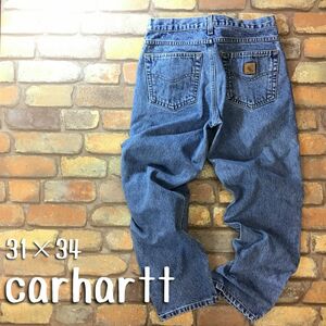 ★アメリカ直輸入★正規品★【carhartt カーハート】リラックス テーパード デニムパンツ ジーンズ[31×30]ワンウォッシュ ストーン K2-924