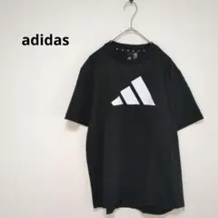 adidas　アディダス　Tシャツ　美品　Мサイズ相当　シンプル　プリント