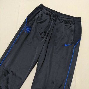 ☆AI1 NIKE ナイキ メンズ XL LL ジャージ パンツ 黒 ブルー スポーツ ウェア トレーニング