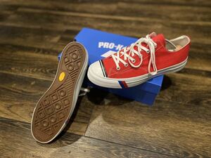 美品 新作 ビブラムソール PRO-KEDS ROYAL AMERICA LO RED us10 28cm PN1321RD 赤 メンズ スニーカー アメカジ 古着 vibram