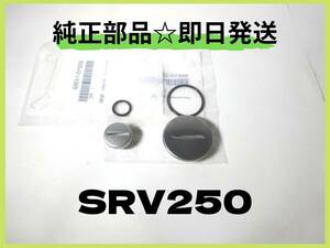 SRV250 4DN　ヤマハ純正クランクケースプラグキャップ【YA-16】 純正部品 カスタム ルネッサ カフェレーサー マフラー