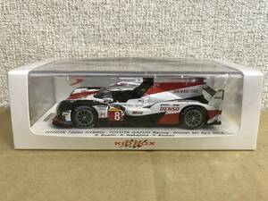 ★1/43 トヨタ TS050 ハイブリッド No.8 2018 WEC スパ6時間 優勝 中嶋一貴/セバスチャン・ブエミ/フェルナンド・アロンソ SKB43038