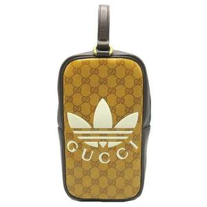 グッチ ハンドバック GUCCI x ADIDAS トレイフォイル GG柄 トップハンドルバッグ 702387 UVSAT 7267 ブティックライン レディース 