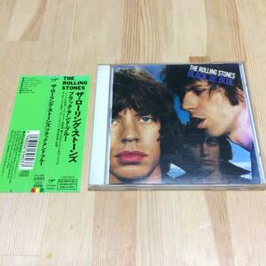 国内盤 帯付き THE ROLLING STONES / BLACK AND BLUE ザ・ローリング・ストーンズ ブラック・アンド・ブルー CD アルバム 日本盤