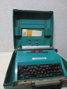 olivetti オリベッティ STUDIO45 タイプライター 昭和レトロ グリーン系