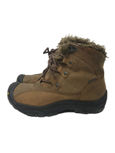 KEEN◆キーン/スノーブーツ/23cm/ブラウン/1007875/KEEN WARM/200GURAMINSULATION