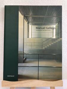 洋書「Manuel Gallego introduction by David Cohn」マヌエル・ガジェゴ　建築　デザイン　 設計　資料　作品集