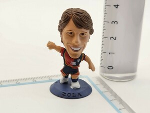 コリンシアン フィギュア サッカー ジャンフランコ・ゾラ (Gianfranco Zola) 青台座[24D4]CorinthianイタリアFigurineプロスターズprostars