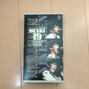 OZAKI・19　LIVE AT NIPPON SEINENKAN ON　JANUARY 12TH IN 1985　尾崎豊　VHSビデオテープ