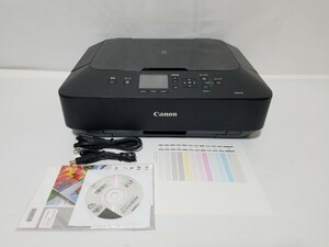 総印刷枚数200枚 美品 全額返金保証付 Canon インクジェットプリンター 複合機 MG6730