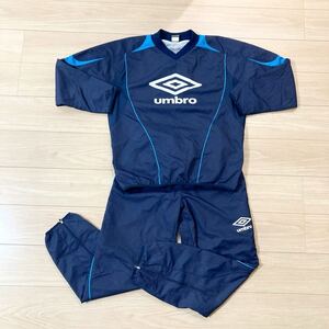 UMBRO アンブロ ピステ ヤッケ ウィンドブレーカー 上下セット セットアップ L〜Oサイズ ネイビー サッカー フットサル