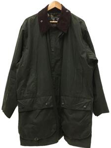 Barbour◆カバーオール/46/コットン/GRN/無地/MWX008SG91/ポケット部穴あき有り