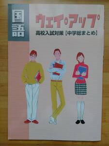 塾専用 ウェイ・アップ 国語 高校入試対策 中学総まとめ