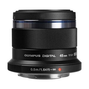 【中古】OLYMPUS 単焦点レンズ M.ZUIKO DIGITAL 45mm F1.8 ブラック