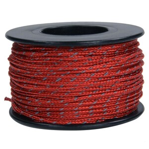 ATWOOD ROPE 反射材付 マイクロコード 1.18mm レッド アトウッドロープ 125フィート MICRO 紐 災害