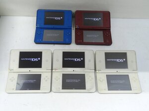 6■/Zこ8587　任天堂 NINTENDO DSiLL ニンテンドー DSi LL 本体 5台セット 起動〇/動作未確認 ジャンク/保証無