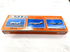 R202-G18-167 Gemini Jetts Ⅱ 南西航空 YS-11A BOEING 737-200 BOEING 767-300 飛行機 フィギュア おもちゃ 玩具 3機セット