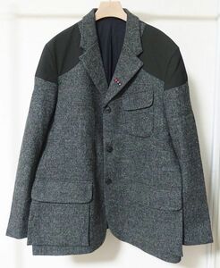 Nigel Cabourn AUTHENTIC ナイジェルケーボン 英国製 Harris Tweed ハリスツイード MALLORY JACKET マロリー ジャケット 54 VENTILE