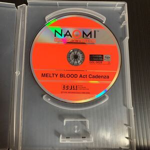 NAOMI MELTY BLOOD Ａct Ｃadenza メルティブラッド　ディスクのみ