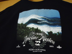 即決　ハワイ　BILLABONG　Pipeline Masters 2008