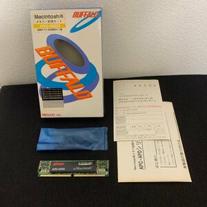 K127　BUFFALO　APD-4000　PowerMacintosh用　4MB　SIMM　メモリ　箱、説明書付き　動作確認済