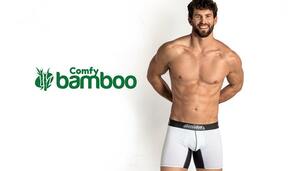 即決正規品新品 オージーバム Aussiebum Comfy Bamboo Hipster ボクサートランク ホワイト白色 現品表記サイズ M