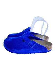 BIRKENSTOCK◆Boston VL/Ultra Blue Suede/26.5cm/BLU/レザー/1022556//