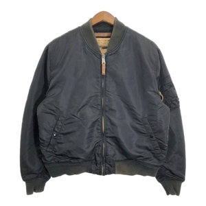 ALPHA INDUSTRIES アルファ インダストリーズ MA-1 フライトジャケット 大きいサイズ ミリタリー (メンズ XX-LARGE) 中古 古着 R0155