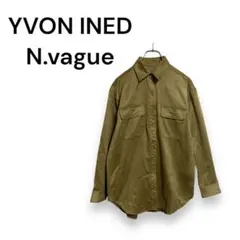 【YVON INED N.vague 】シャツ　カジュアル　レギュラーカラー　7