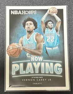 PANINI NBA HOOPS VERNON CAREY JR. NOW PLAYING