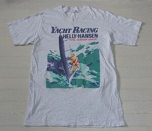 HELLY HANSEN　YACHT RACING　Tシャツ　色：グレー　SIZE:M　ヘリーハンセン　Tシャツ　ゴールドウイン製品