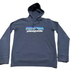 patagonia フード付きパーカー ネイビー