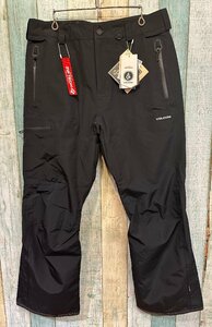 新品未使用 23-24 VOLCOM L GORE-TEX PNT BLK Mサイズ スノーボードパンツ