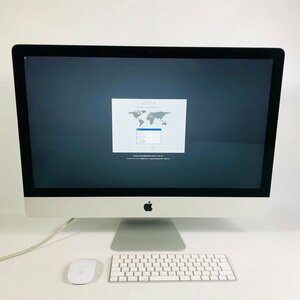 動作確認済み iMac Retina 5K 27インチ (Early 2019) Core i5 3.0GHz/8GB/FD 1TB MRQY2J/A