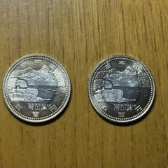 【プルーフ硬貨】 地方自治法施行60周年 500円記念貨幣 岡山県