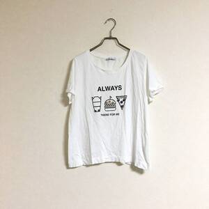 ZARA ザラ ラインストーン 半袖　Tシャツ　30サイズ　白　ホワイト　レディース トップス